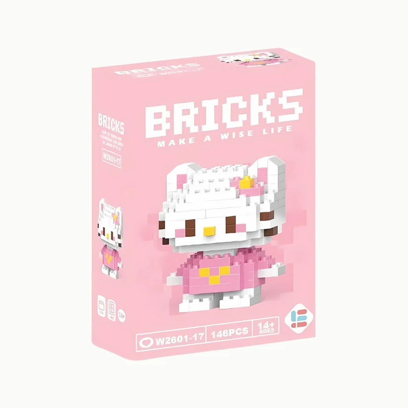 Hello Kitty byggkloss-figur | Beställ hos BlockMates