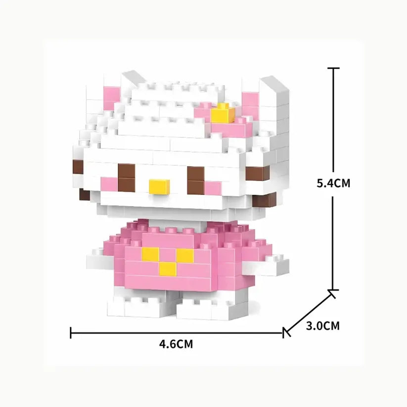 Hello Kitty byggkloss-figur | Beställ hos BlockMates