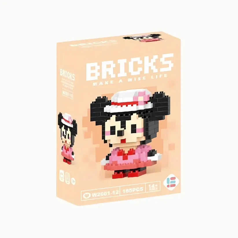 Mimmi Pigg byggkloss-figur | BlockMates