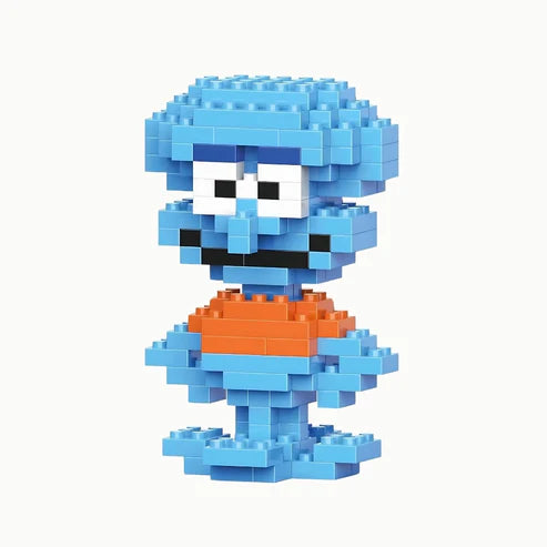 Bläckvard byggkloss-figur från Svamp Bob Fyrkant | BlockMates