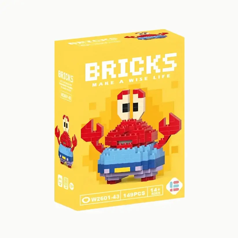 Beställ Herr Krabba byggkloss-figur | BlockMates