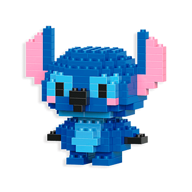 Köp Stitch byggkloss-figur