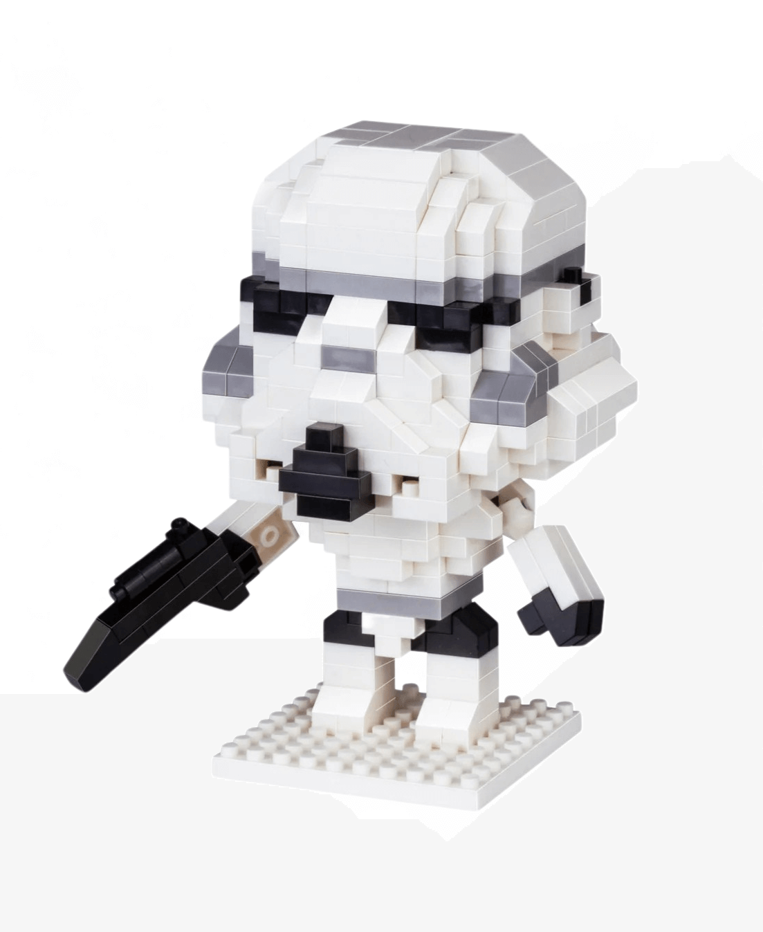 Stoorm trooper figur i byggkloss