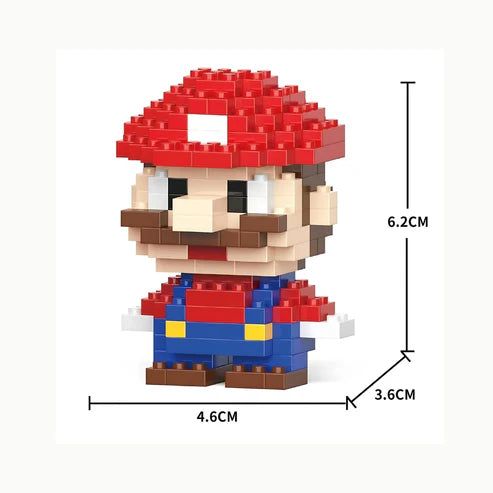 Köp Super Mario byggkloss-figur