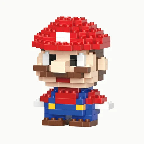 Köp Super Mario byggkloss-figur