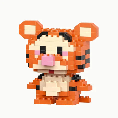Köp Tiger byggkloss-figur (känd från Nalle Puh)