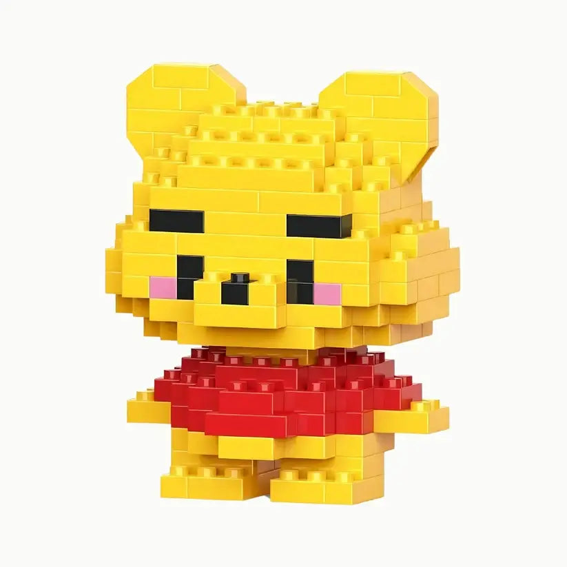 Nalle Puh byggkloss-figur | Beställ hos BlockMates