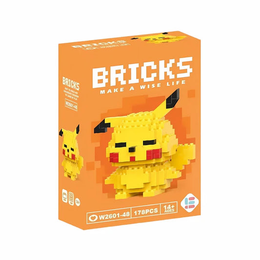 Pikachu byggkloss | Köp pokémon figurer hos BlockMates