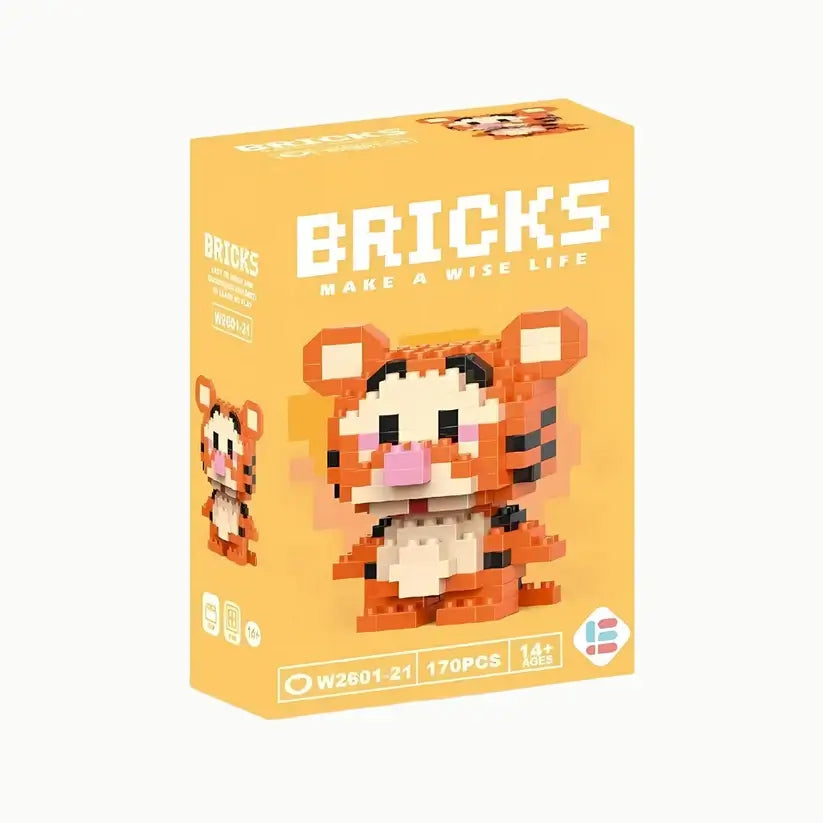 Köp Tiger byggkloss-figur (känd från Nalle Puh)